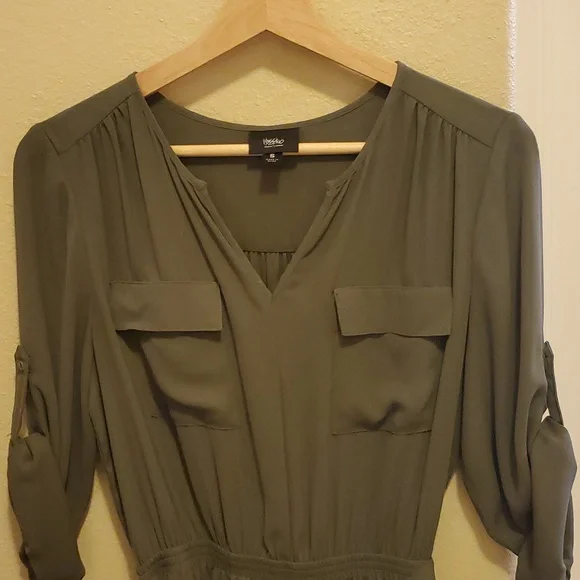 Mossimo Small Green Midi Dress - Picture 3 of 6